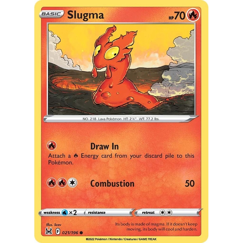 Slugma (021/196) [Sword & Shield: Lost Origin]