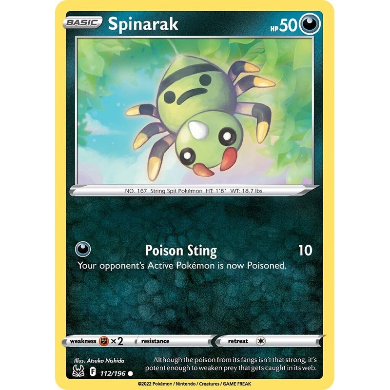 Spinarak (112/196) [Sword & Shield: Lost Origin]