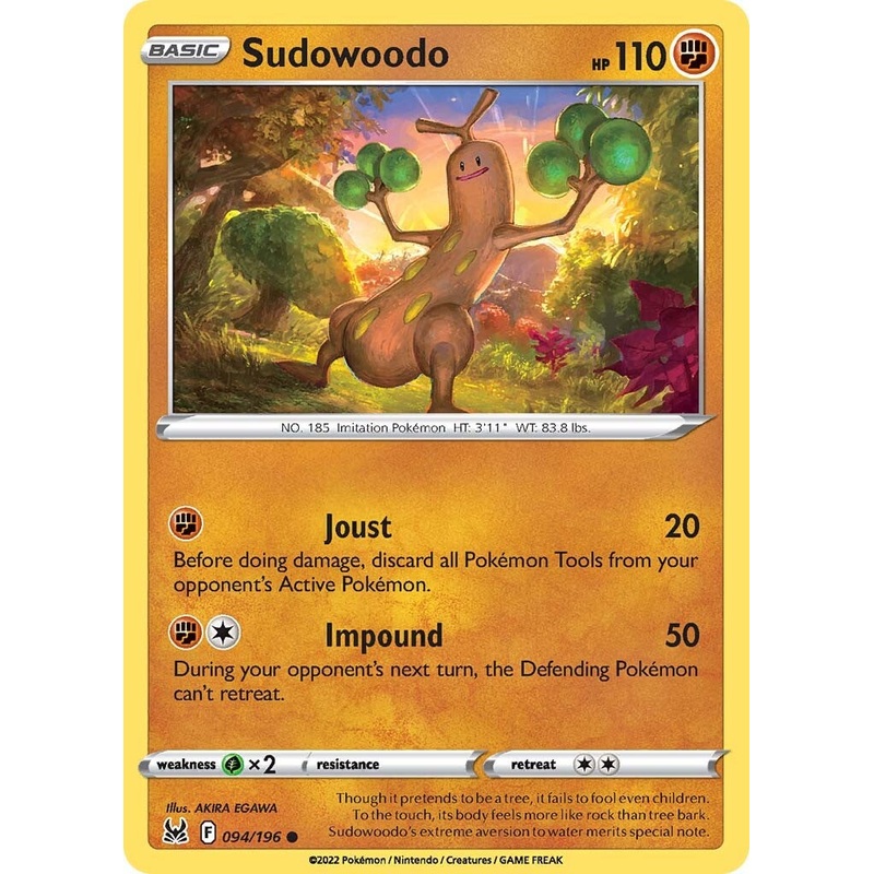 Sudowoodo (094/196) [Sword & Shield: Lost Origin]