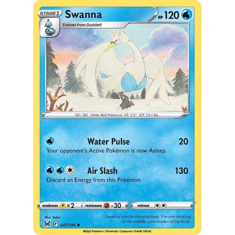 Swanna (047/196) [Sword & Shield: Lost Origin]