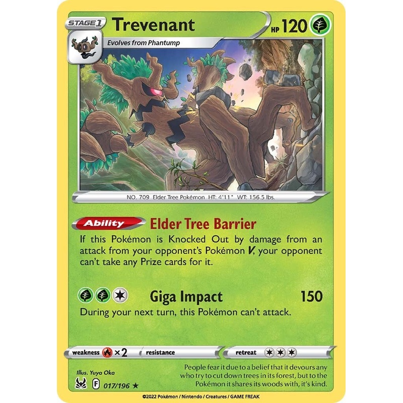Trevenant (017/196) [Sword & Shield: Lost Origin]