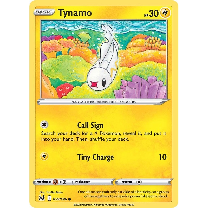 Tynamo (059/196) [Sword & Shield: Lost Origin]