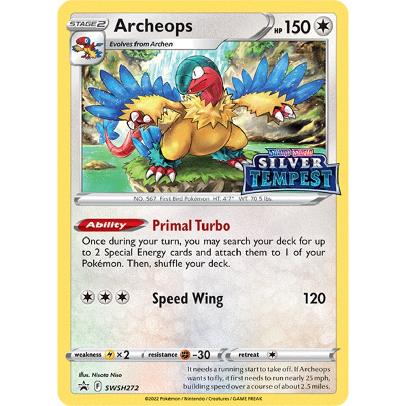 Archeops (SWSH272) (Prerelease) [Sword & Shield: Black Star Promos]