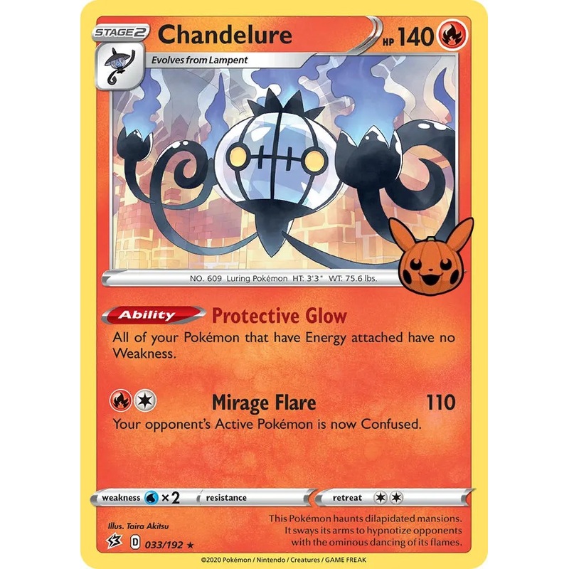 Chandelure (033/192) [Trick or Trade]
