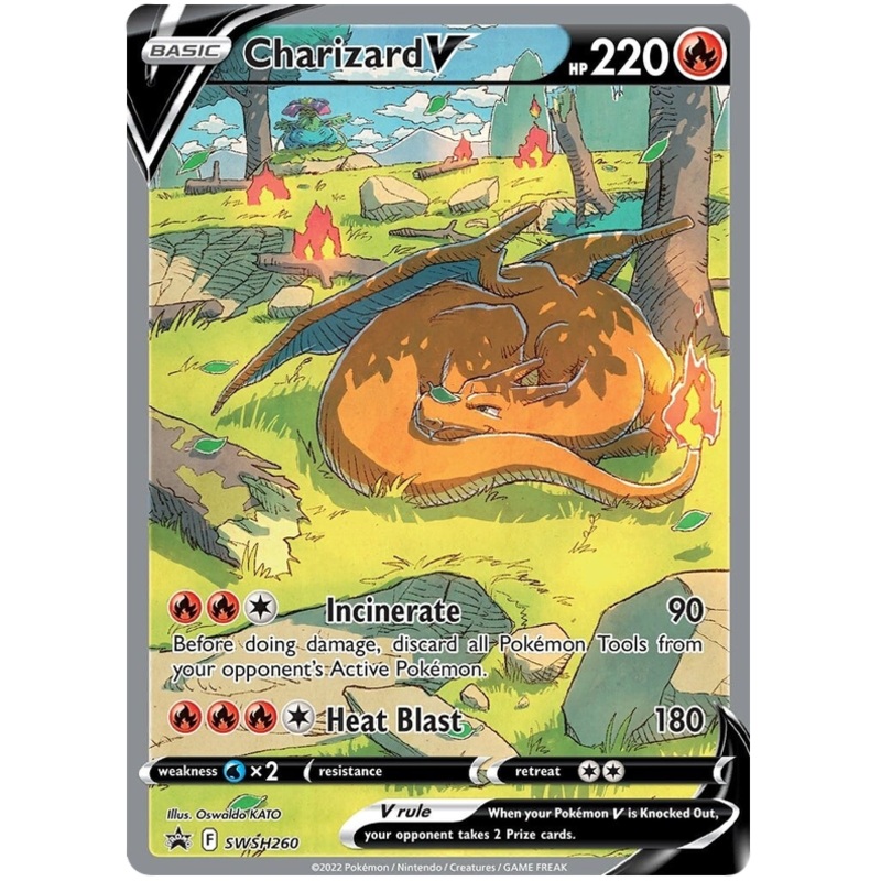 Charizard V (SWSH260) [Sword & Shield: Black Star Promos]