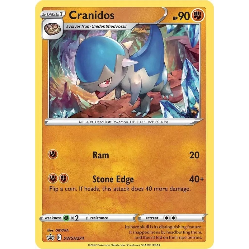 Cranidos (SWSH274) [Sword & Shield: Black Star Promos]