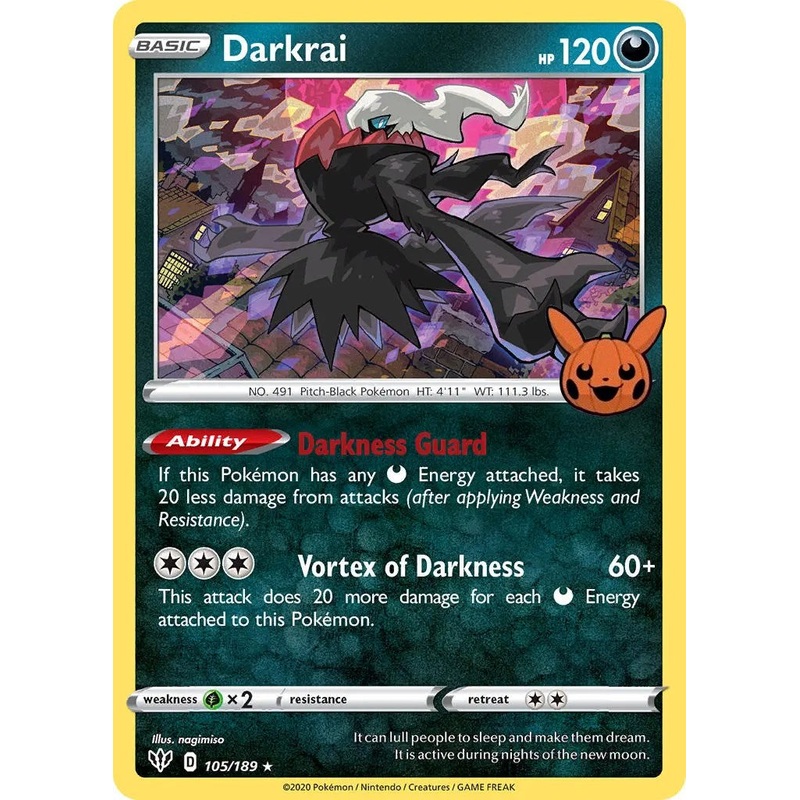 Darkrai (105/189) [Trick or Trade]