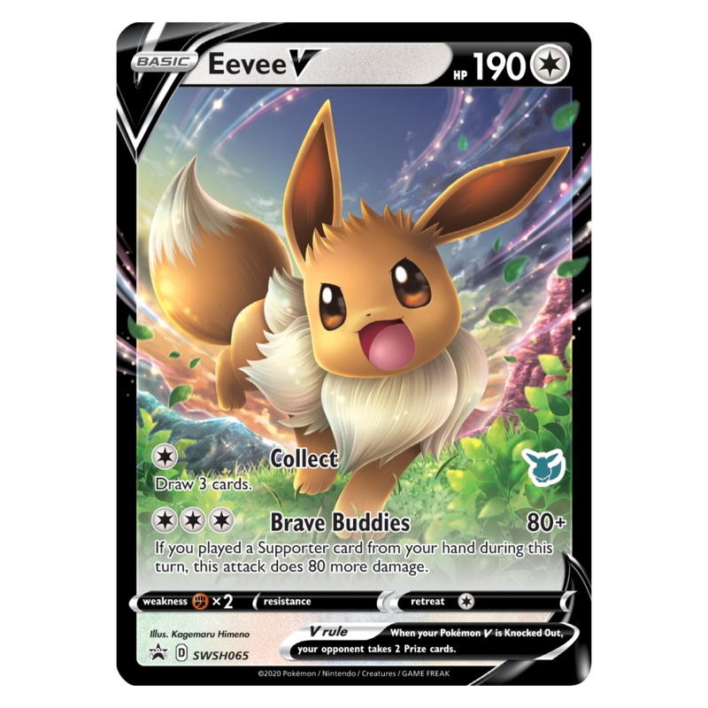 Eevee V (SWSH065) (Eevee Deck) [Battle Academy 2022]