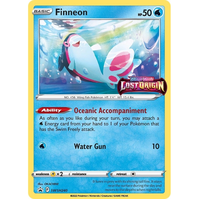Finneon (SWSH240) [Sword & Shield: Black Star Promos]
