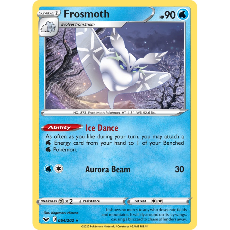 Frosmoth (064/202) (Theme Deck Exclusive) [Sword & Shield: Base Set]