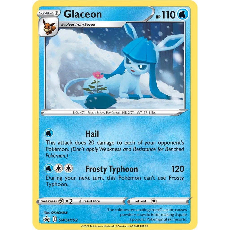 Glaceon (SWSH192) [Sword & Shield: Black Star Promos]