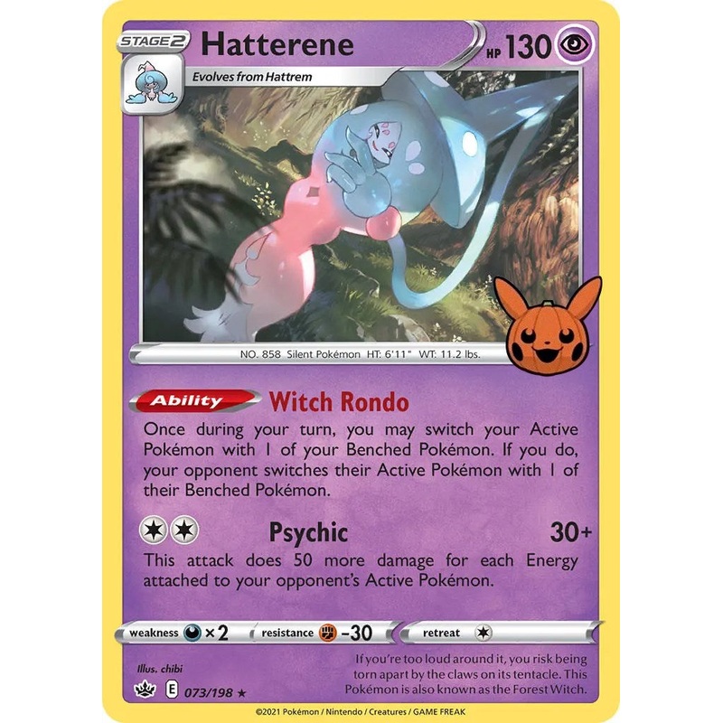 Hatterene (073/198) [Trick or Trade]