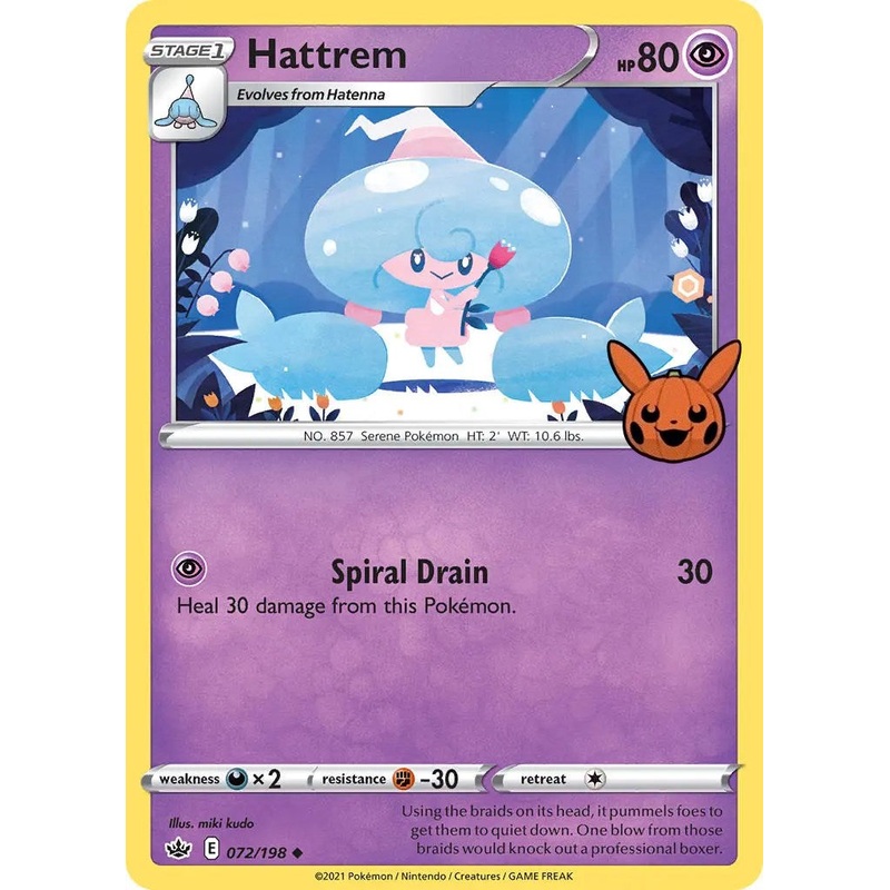 Hattrem (072/198) [Trick or Trade]