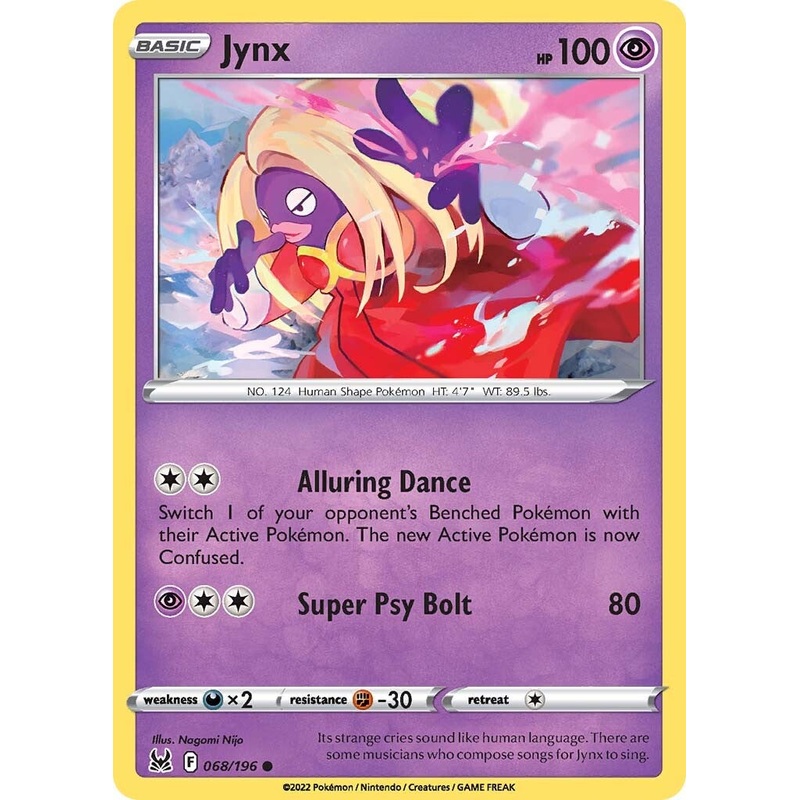 Jynx (068/196) [Sword & Shield: Lost Origin]