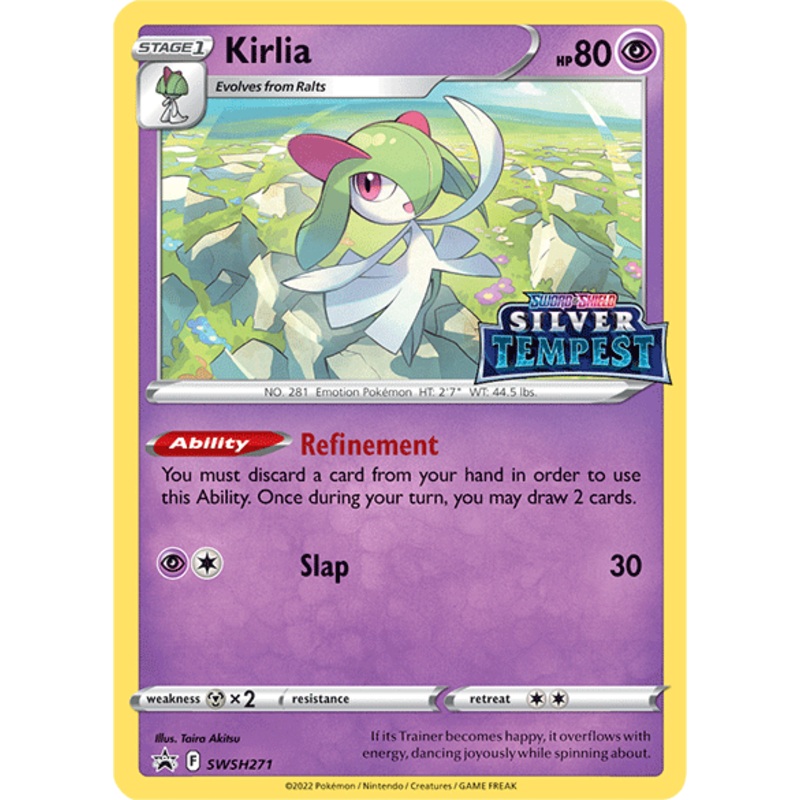 Kirlia (SWSH271) (Prerelease) [Sword & Shield: Black Star Promos]