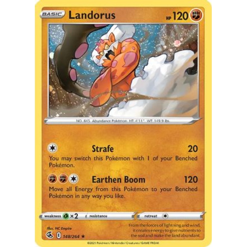 Landorus (148/264) (Cosmos Holo) [Sword & Shield: Fusion Strike]