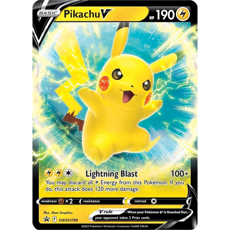 Pikachu V (SWSH198) [Sword & Shield: Black Star Promos]