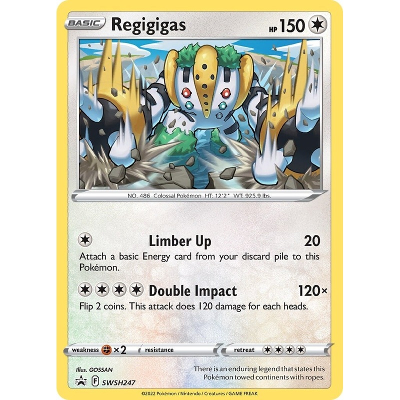 Regigigas (SWSH247) [Sword & Shield: Black Star Promos]