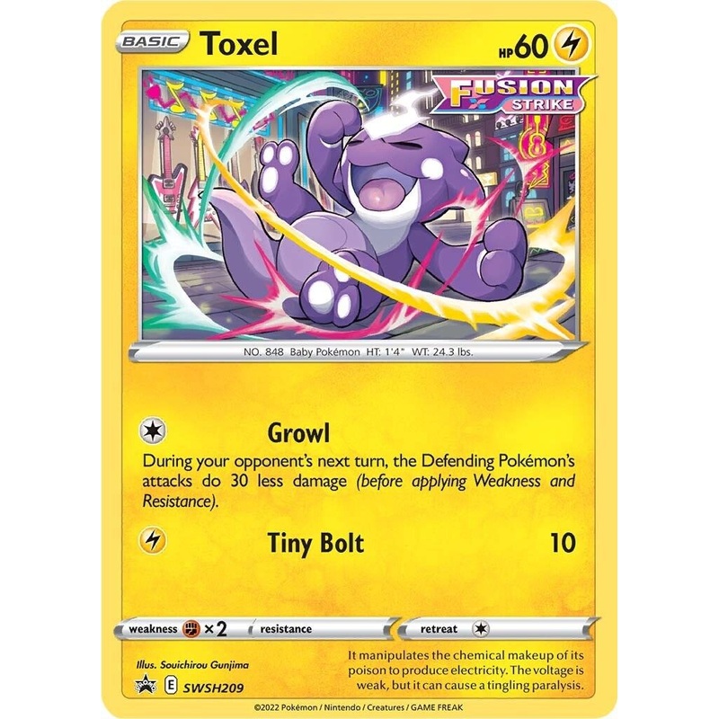 Toxel (SWSH209) [Sword & Shield: Black Star Promos]