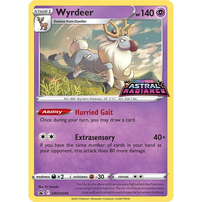 Wyrdeer (SWSH206) [Sword & Shield: Black Star Promos]