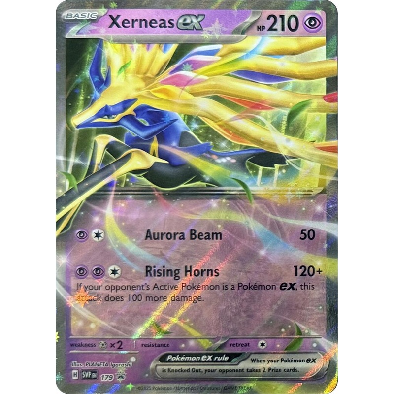 Xerneas ex (179) [Scarlet & Violet: Black Star Promos]