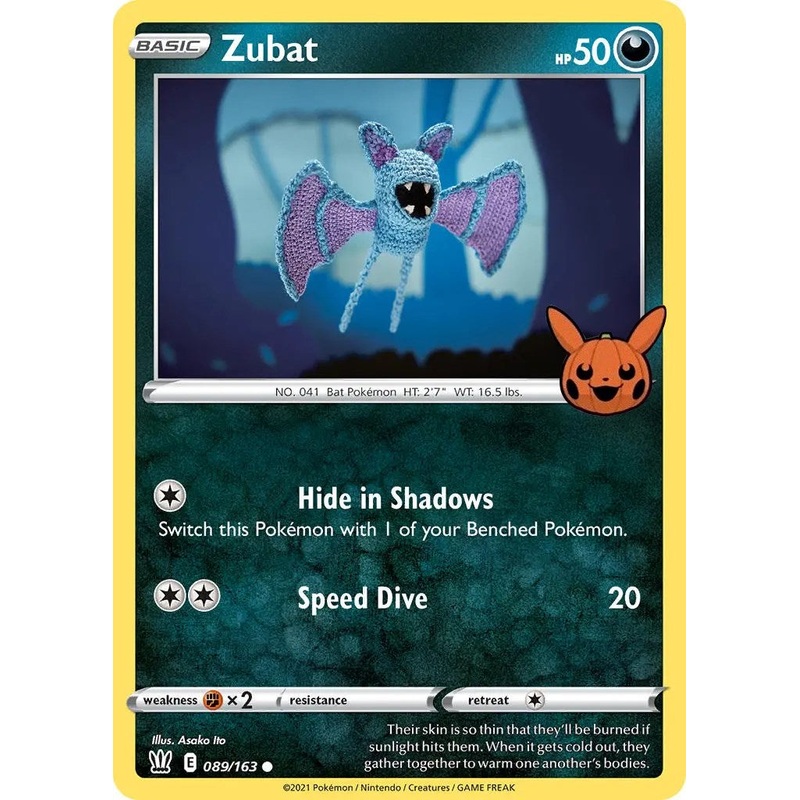 Zubat (089/163) [Trick or Trade]