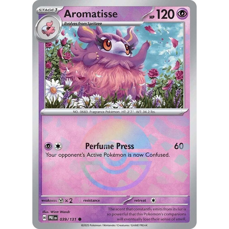 Aromatisse (039/131) (Poke Ball Pattern) [Scarlet & Violet: Prismatic Evolutions]