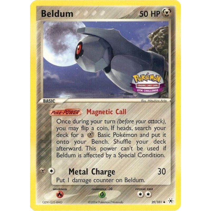 Beldum (29/101) (Gym Challenge) [EX: Hidden Legends]