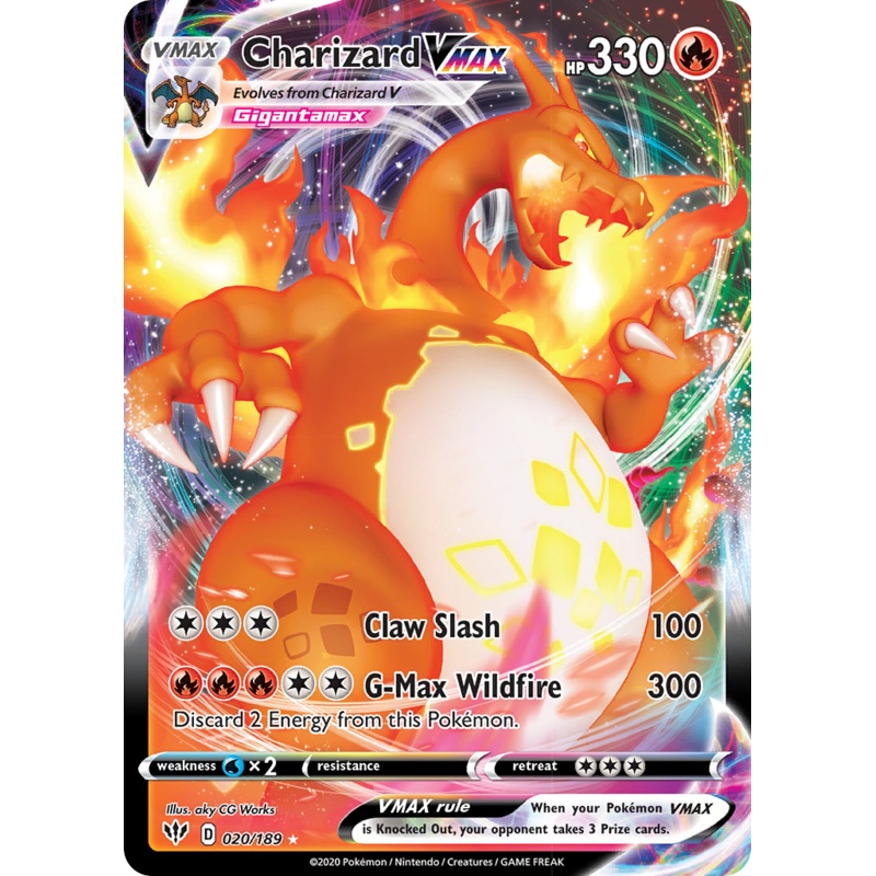 Charizard VMAX (020/189) [Sword & Shield: Darkness Ablaze]