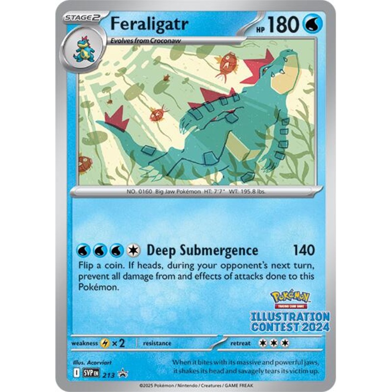 Feraligatr (213) [Scarlet & Violet: Black Star Promos]