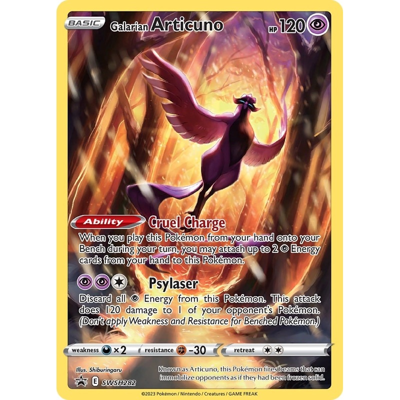 Galarian Articuno (SWSH282) [Sword & Shield: Black Star Promos]