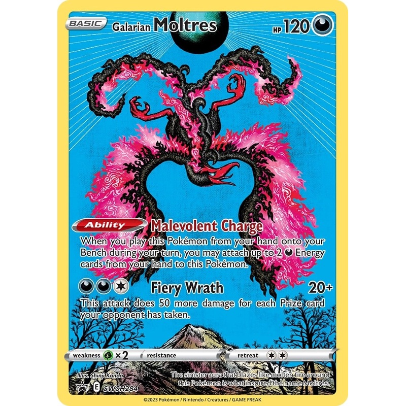 Galarian Moltres (SWSH284) [Sword & Shield: Black Star Promos]