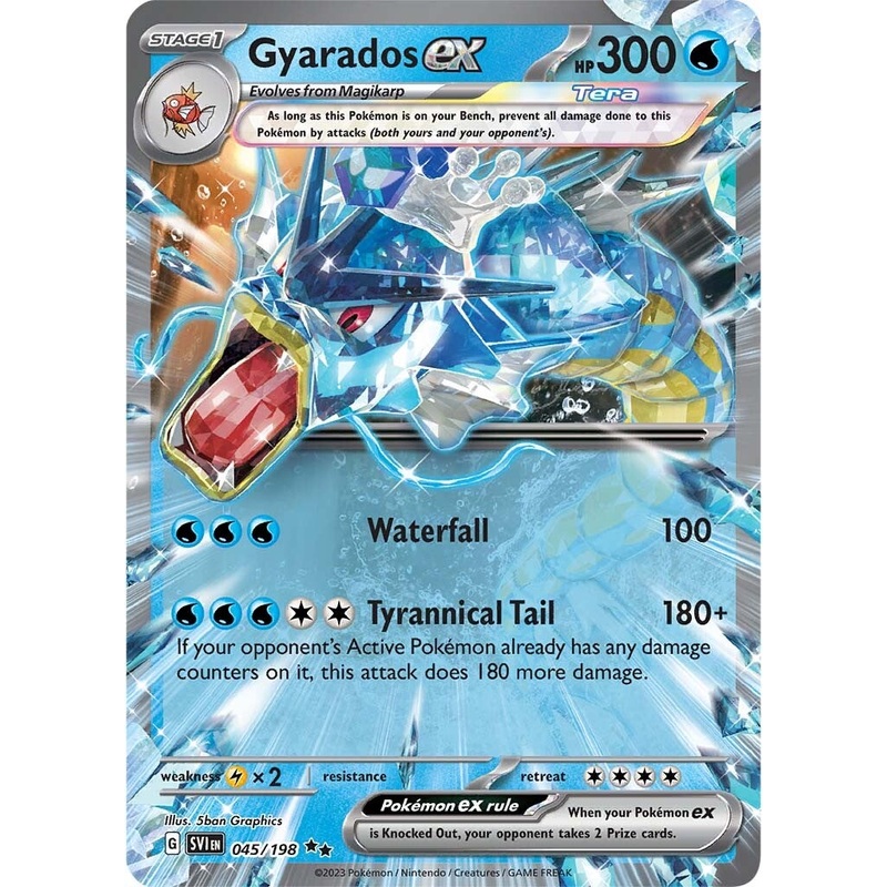 Gyarados ex (045/198) [Scarlet & Violet: Base Set]