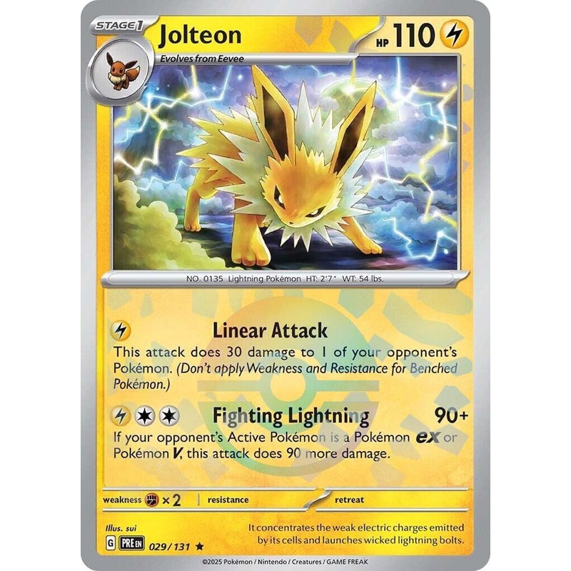 Jolteon (029/131) (Poke Ball Pattern) [Scarlet & Violet: Prismatic Evolutions]