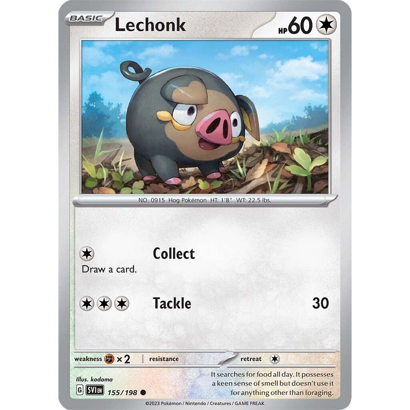 Lechonk (155/198) [Scarlet & Violet: Base Set]