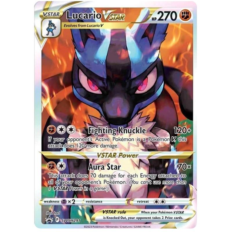 Lucario VSTAR (SWSH291) [Sword & Shield: Black Star Promos]