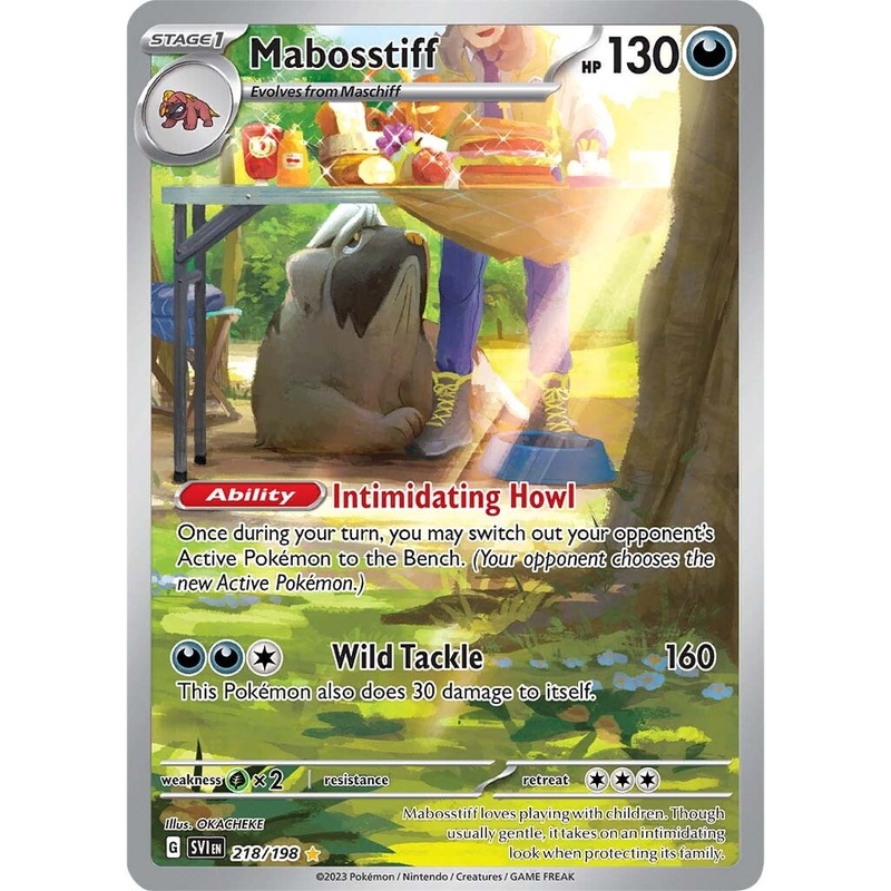 Mabosstiff (218/198) [Scarlet & Violet: Base Set]
