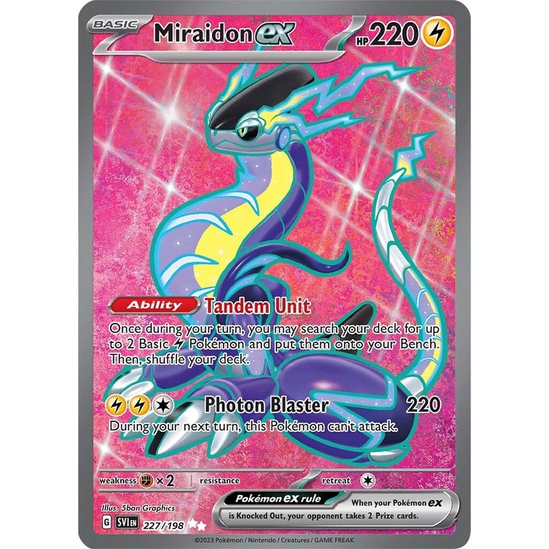 Miraidon ex (227/198) [Scarlet & Violet: Base Set]