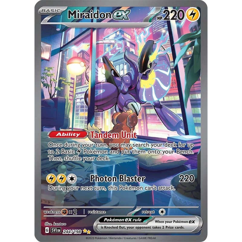 Miraidon ex (244/198) [Scarlet & Violet: Base Set]