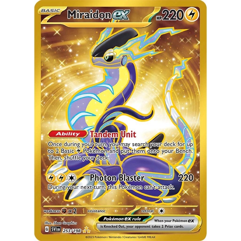 Miraidon ex (253/198) [Scarlet & Violet: Base Set]