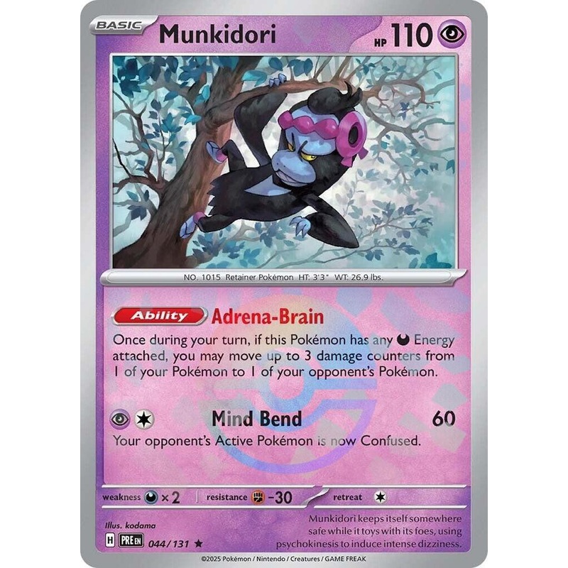 Munkidori (044/131) (Poke Ball Pattern) [Scarlet & Violet: Prismatic Evolutions]