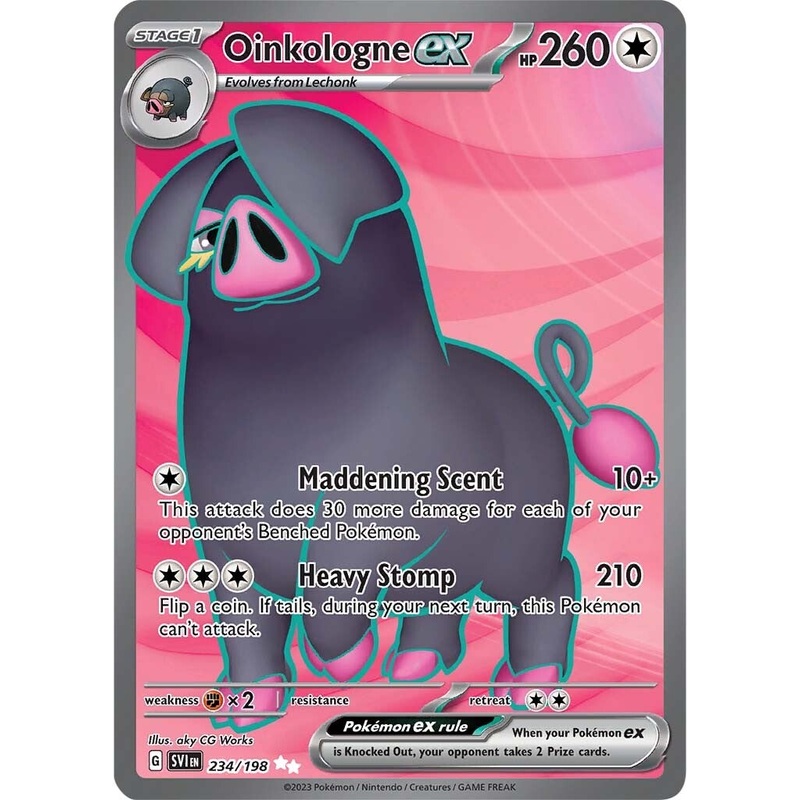 Oinkologne ex (234/198) [Scarlet & Violet: Base Set]