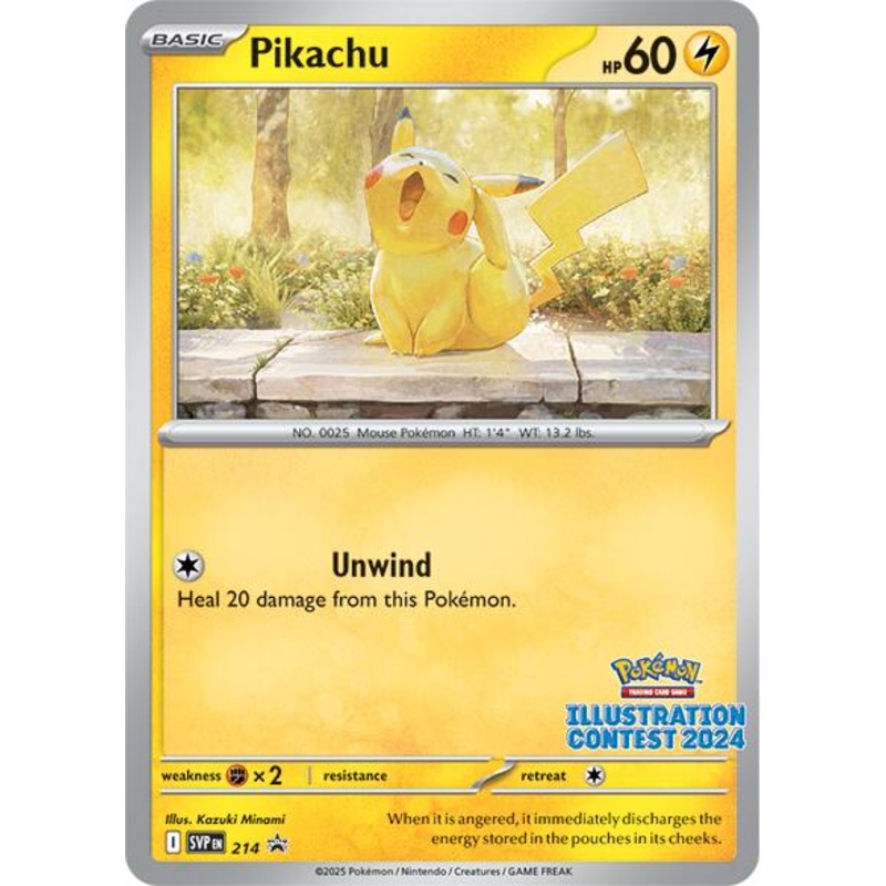 Pikachu (214) [Scarlet & Violet: Black Star Promos]
