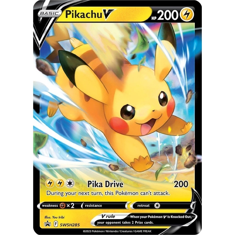 Pikachu V (SWSH285) [Sword & Shield: Black Star Promos]