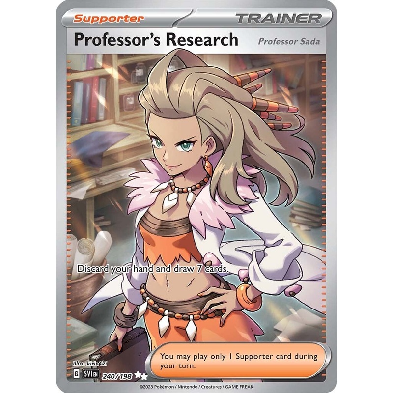 Professor's Research (240/198) [Scarlet & Violet: Base Set]