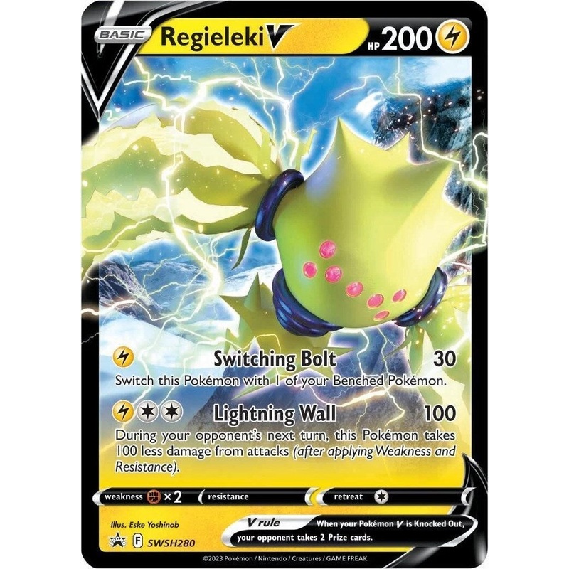 Regieleki V (SWSH280) [Sword & Shield: Black Star Promos]