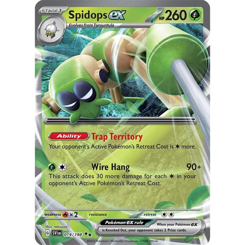 Spidops ex (019/198) [Scarlet & Violet: Base Set]