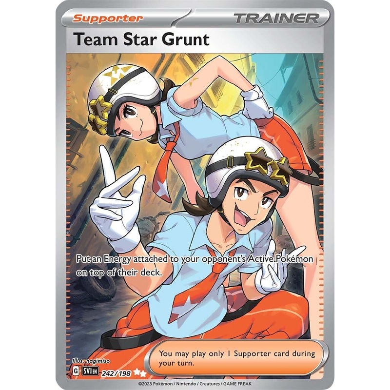 Team Star Grunt (242/198) [Scarlet & Violet: Base Set]