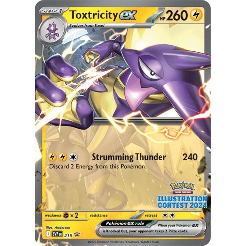 Toxtricity ex (215) [Scarlet & Violet: Black Star Promos]