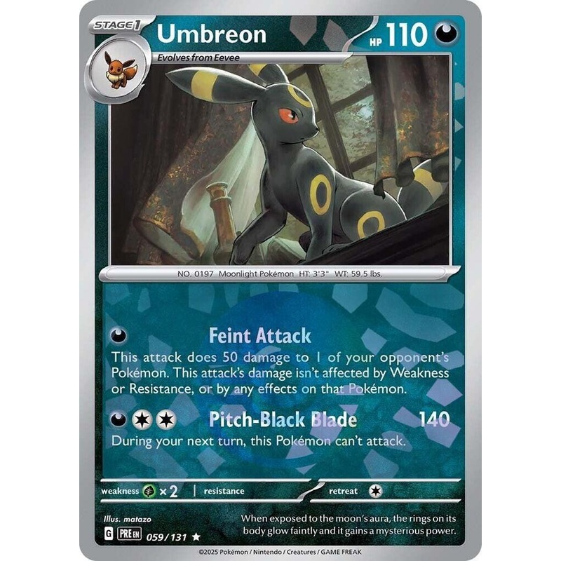 Umbreon (059/131) (Poke Ball Pattern) [Scarlet & Violet: Prismatic Evolutions]